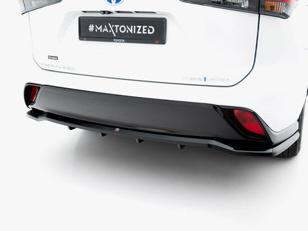 Maxton Design Rear Splitter (Vertical Bars) Toyota Highlander Mk4 - TO-HL-3-RD1G+RD2G - Image 3