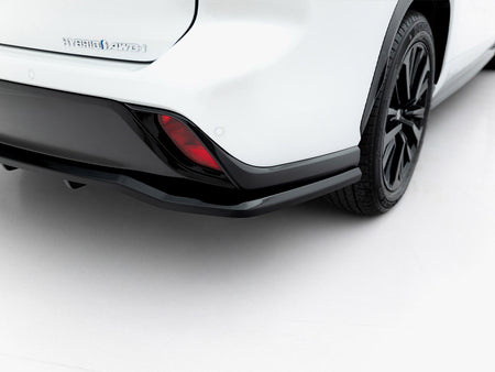 Maxton Design Rear Splitter (Vertical Bars) Toyota Highlander Mk4 - TO-HL-3-RD1G+RD2G - Image 5