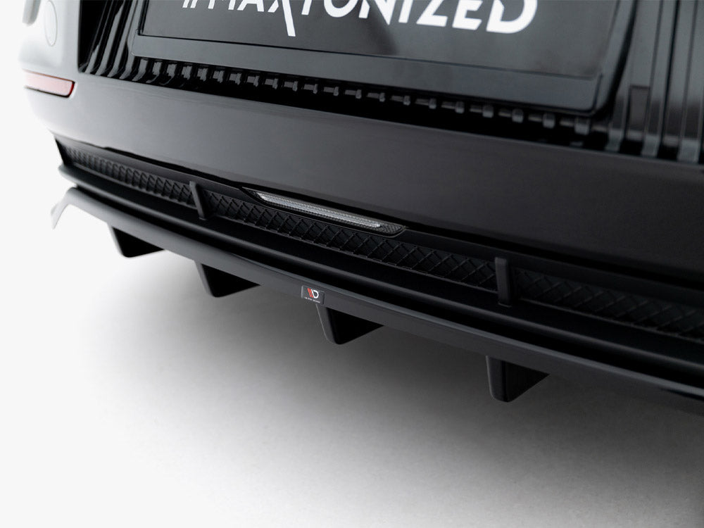 Maxton Design Rear Splitter (Vertical Bars) Kia EV6 Mk1 - KI-EV6-1-RD1G+RD2G - Image 4