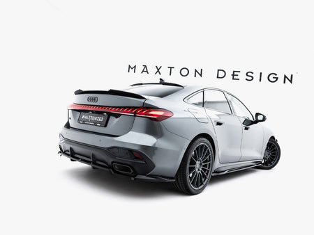 Maxton Design Rear Splitter (Vertical Bars) Audi A5 S-Line Sedan / Avant B10 - AU-A5-3-SLINE-RD1G+RD2G - Image 3