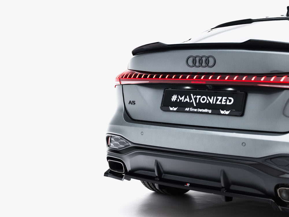 Maxton Design Rear Splitter (Vertical Bars) Audi A5 S-Line Sedan / Avant B10 - AU-A5-3-SLINE-RD1G+RD2G - Image 5