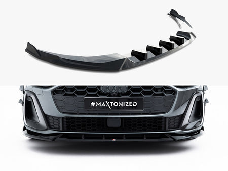 Maxton Design Front Splitter V.2 Audi A5 S-Line / S5 Sedan / Avant B10 - AU-A5-3-SLINE-FD2G - Image 1