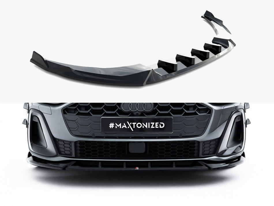 Maxton Design Front Splitter V.2 Audi A5 S-Line / S5 Sedan / Avant B10 - AU-A5-3-SLINE-FD2G - Image 1