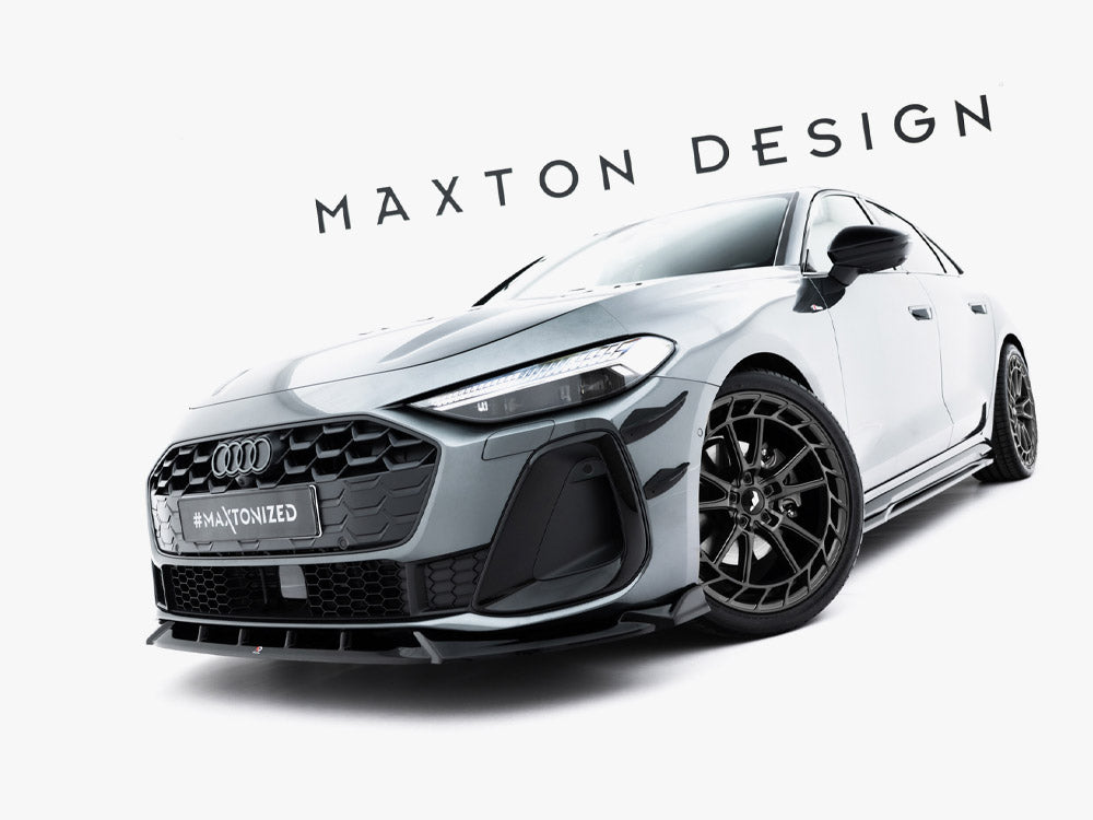Maxton Design Front Splitter V.2 Audi A5 S-Line / S5 Sedan / Avant B10 - AU-A5-3-SLINE-FD2G - Image 3