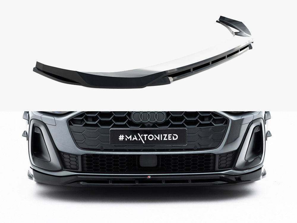 Maxton Design Front Splitter V.1 Audi A5 S-Line / S5 Sedan / Avant B10 - AU-A5-3-SLINE-FD1G+FD1RG - Image 1