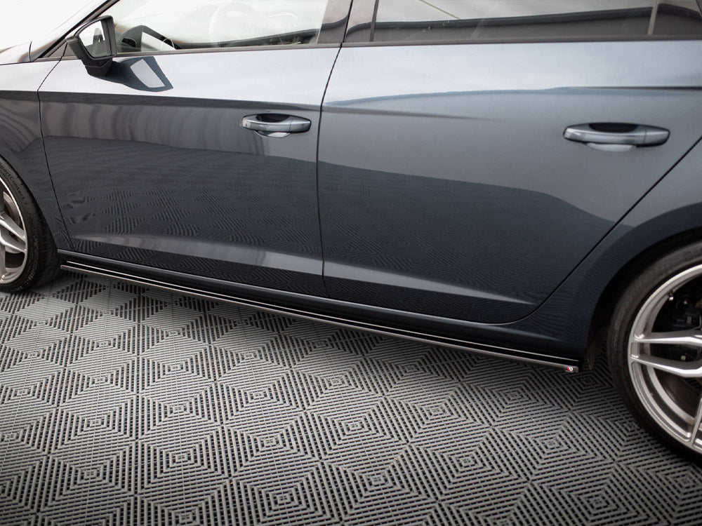 Maxton Design Side Skirts Diffusers V.1 Seat Leon Mk3 Cupra / FR Facelift - SE-LE-3F-CU-SD1G - Image 3