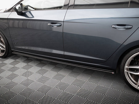Maxton Design Side Skirts Diffusers V.1 Seat Leon Mk3 Cupra / FR Facelift - SE-LE-3F-CU-SD1G - Image 3