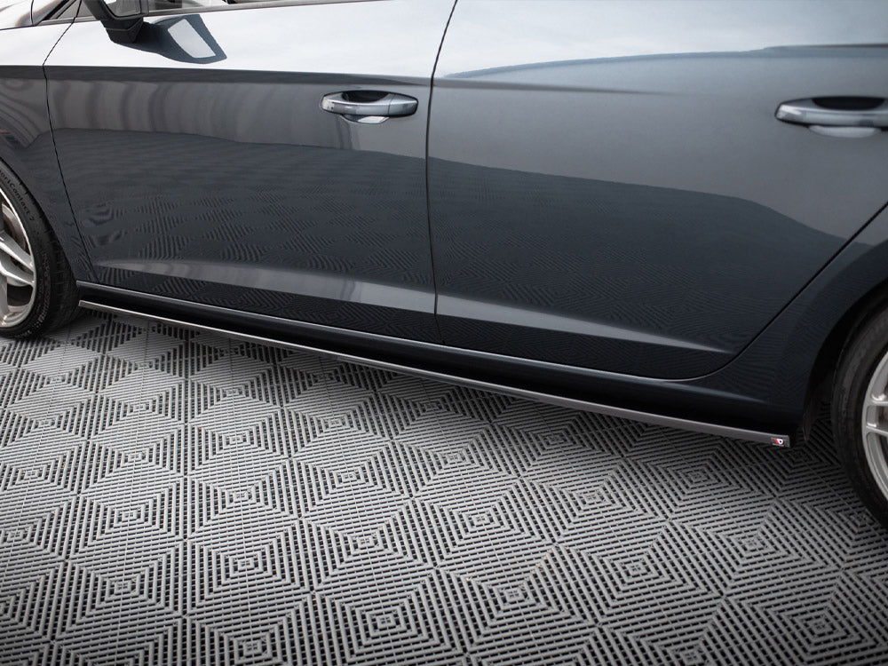 Maxton Design Side Skirts Diffusers V.2 Seat Leon Mk3 Cupra / FR Facelift - SE-LE-3F-CU-SD2G - Image 4