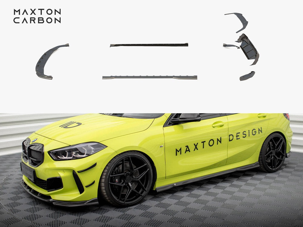 Maxton Design Full Body Kit Prepreg Carbon Fiber BMW 1 F40 M-Pack / M135i - CF-BM-1-40-M-SET - Image 1