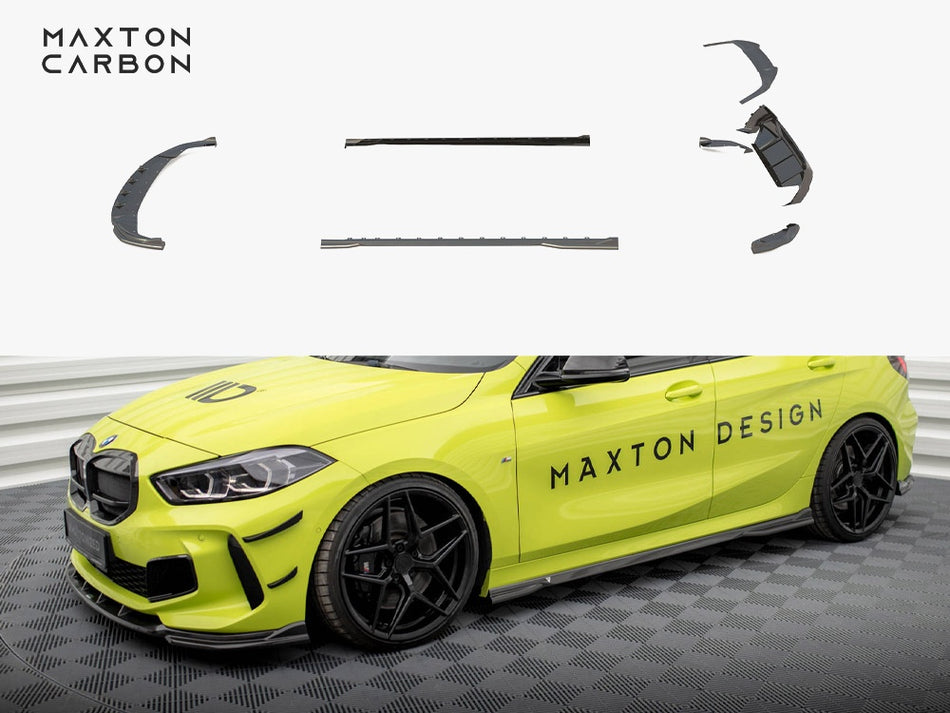 Maxton Design Full Body Kit Prepreg Carbon Fiber BMW 1 F40 M-Pack / M135i - CF-BM-1-40-M-SET - Image 1