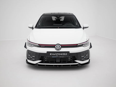 Front Splitter V.2 Volkswagen Golf GTI / GTE / R-Line Mk8 Facelift