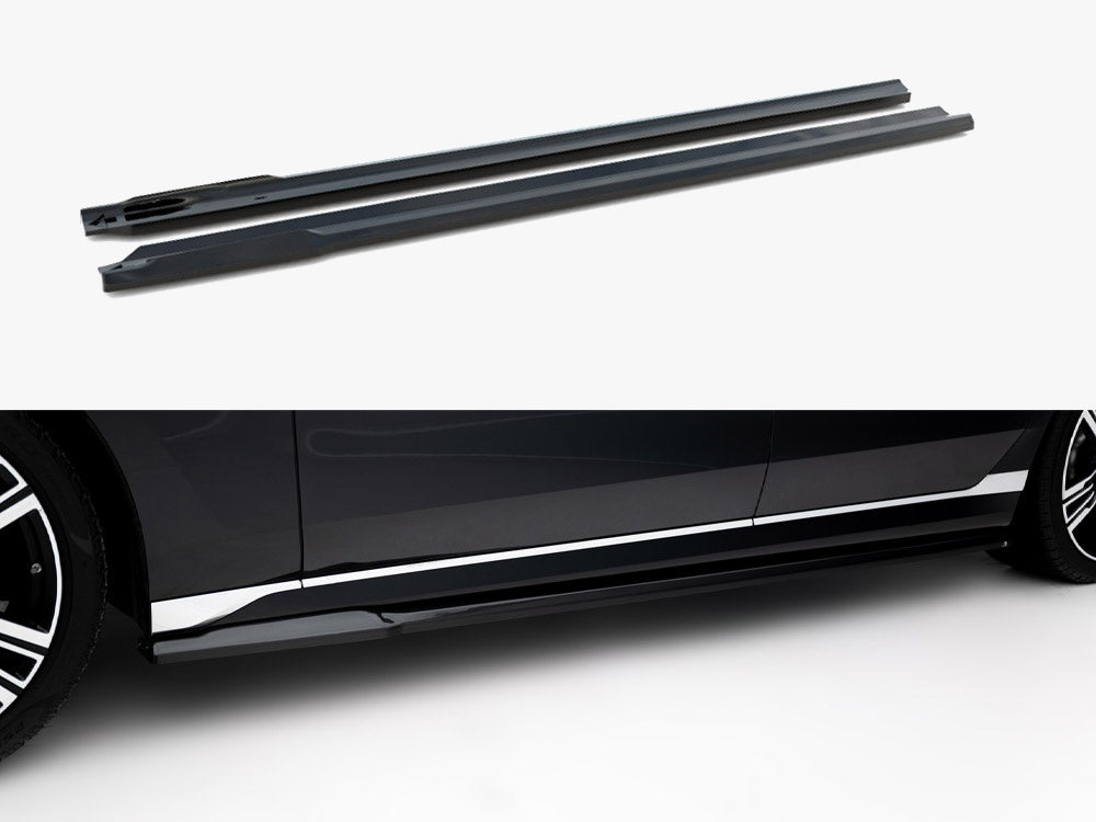 Maxton Design Side Skirts Diffusers BMW 7 G70 - BM-7-G70-MPACK-SD1G - Image 1