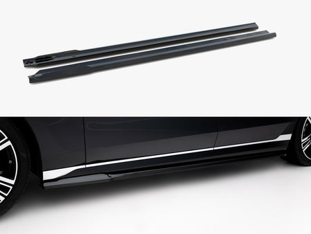Maxton Design Side Skirts Diffusers BMW 7 G70 - BM-7-G70-MPACK-SD1G - Image 1