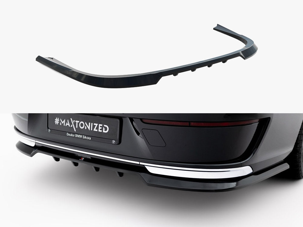 Maxton Design Rear Splitter (Vertical Bars) BMW 7 G70 - BM-7-G70-RD1G+RD2G - Image 1