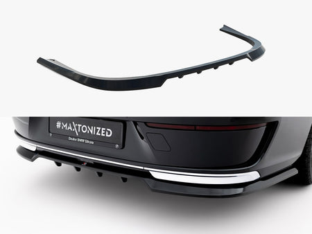 Maxton Design Rear Splitter (Vertical Bars) BMW 7 G70 - BM-7-G70-RD1G+RD2G - Image 1