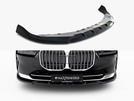 Maxton Design Front Splitter V.1 BMW 7 G70 - BM-7-G70-FD1G - Image 1