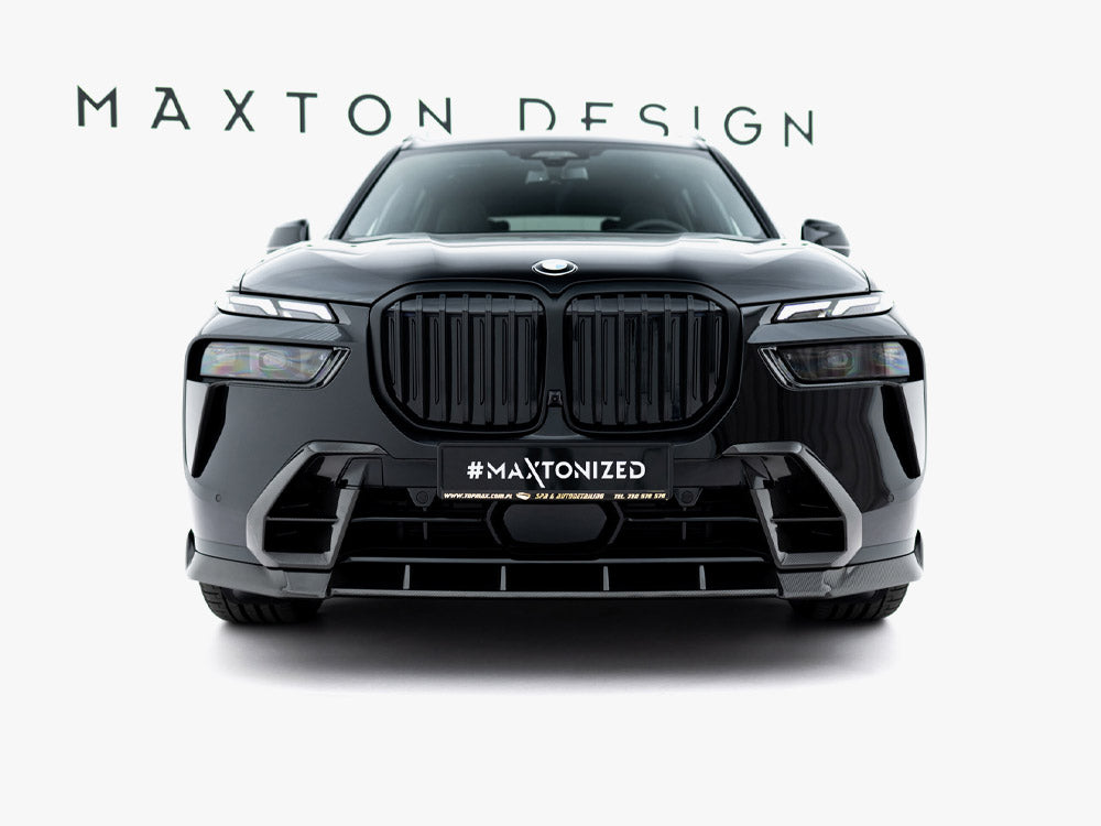 Maxton Design Prepreg Carbon Front Bumper Side Vents BMW X7 M-Pack G07 Facelift - CF-BM-X7-07F-MPACK-G1-245-P - Image 3