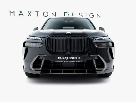 Maxton Design Prepreg Carbon Front Bumper Side Vents BMW X7 M-Pack G07 Facelift - CF-BM-X7-07F-MPACK-G1-245-P - Image 3