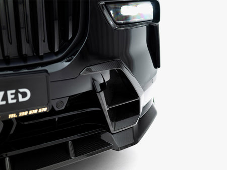 Maxton Design Prepreg Carbon Front Bumper Side Vents BMW X7 M-Pack G07 Facelift - CF-BM-X7-07F-MPACK-G1-245-P - Image 4