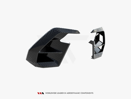 Maxton Design Prepreg Carbon Front Bumper Side Vents BMW X7 M-Pack G07 Facelift - CF-BM-X7-07F-MPACK-G1-245-P - Image 5