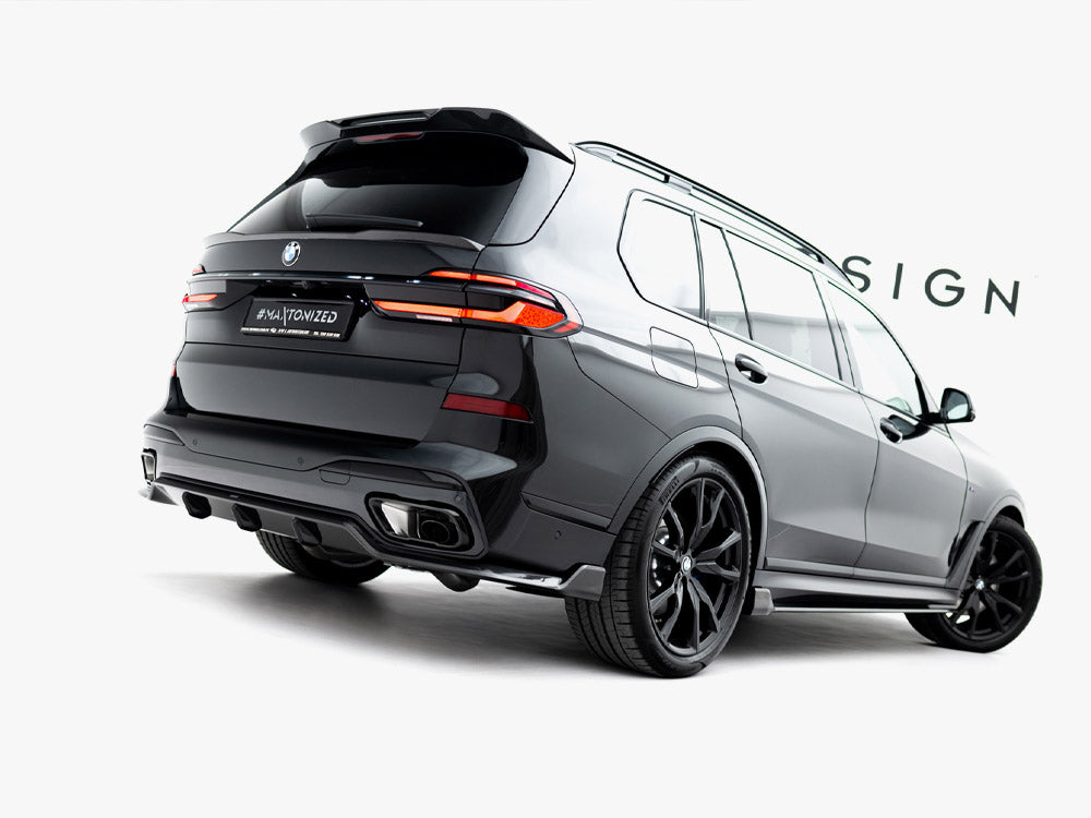 Maxton Design Prepreg Carbon Fiber Tailgate Spoiler (Lower) BMW X7 M-Pack G07 Facelift - CF-BM-X7-07F-MPACK-H2-245-P - Image 2