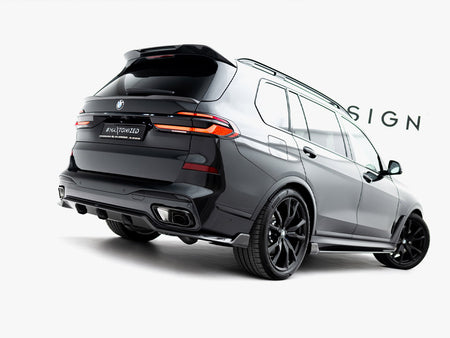 Maxton Design Prepreg Carbon Fiber Tailgate Spoiler (Lower) BMW X7 M-Pack G07 Facelift - CF-BM-X7-07F-MPACK-H2-245-P - Image 2
