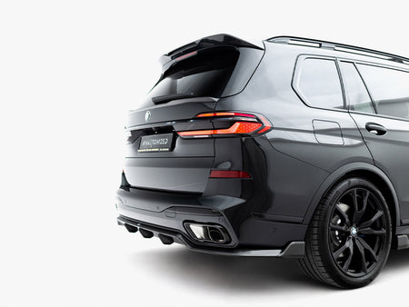 Maxton Design Prepreg Carbon Fiber Tailgate Spoiler (Lower) BMW X7 M-Pack G07 Facelift - CF-BM-X7-07F-MPACK-H2-245-P - Image 5