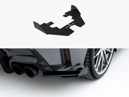 Maxton Design Rear Side Flaps V.2 BMW M135i F70 - BM170MCNC-RSF2G - Image 1
