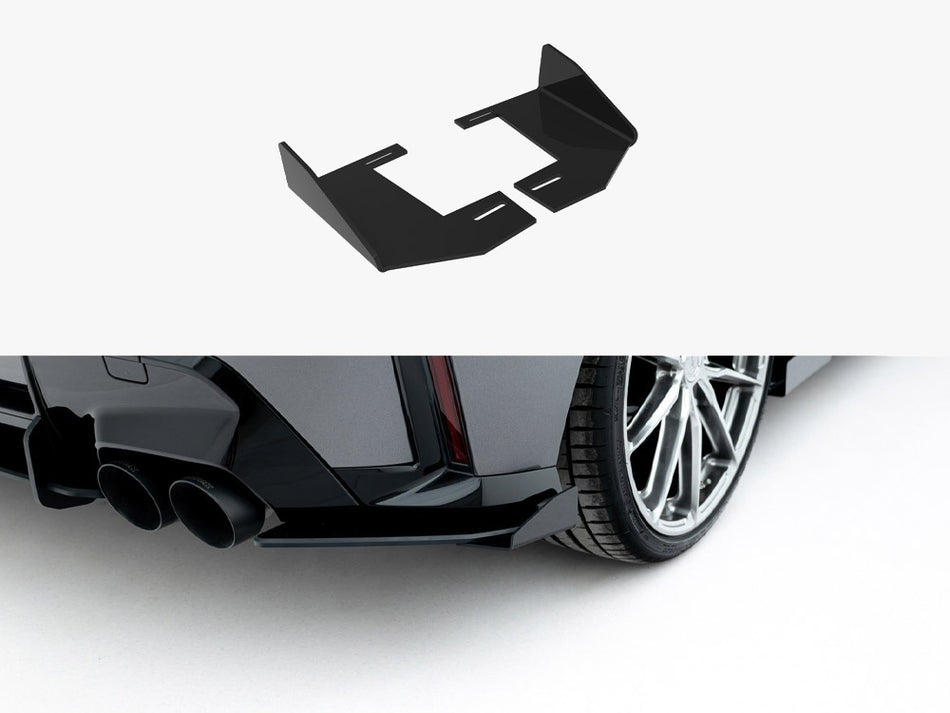 Maxton Design Rear Side Flaps V.1 BMW M135i F70 - BM170MCNC-RSF1G - Image 1