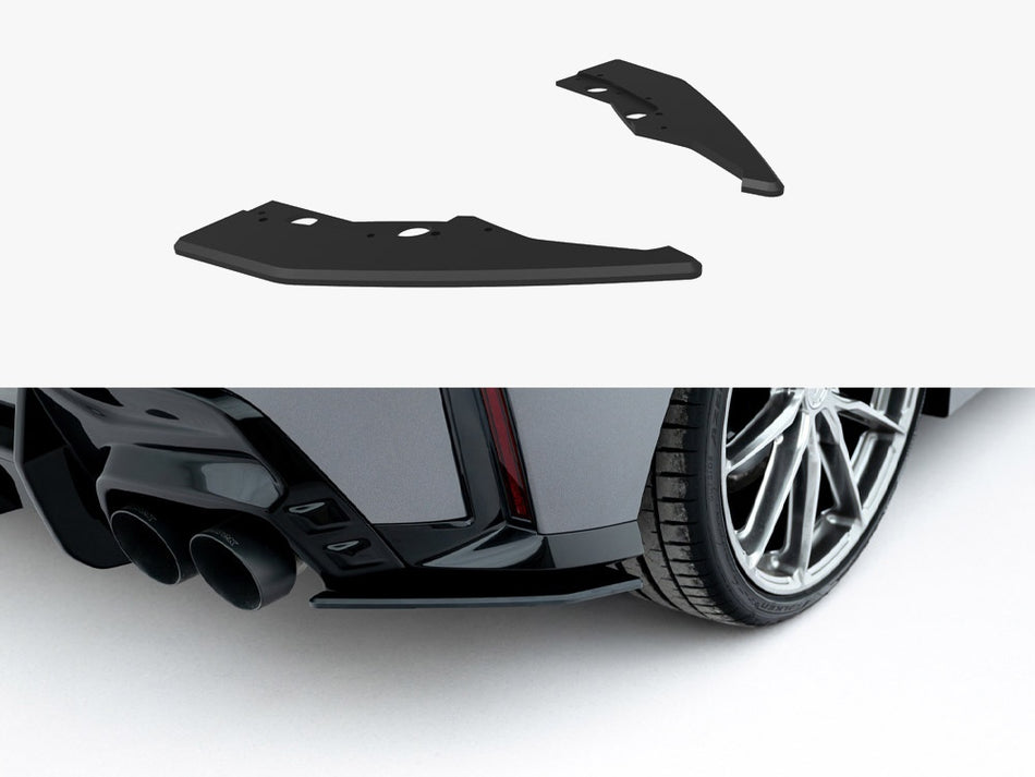 Street PRO Rear Side Splitters V.2 BMW M135i F70