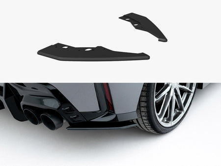 Maxton Design Street PRO Rear Side Splitters V.2 BMW M135i F70 - BM170MCNC-RSD2B - Image 1