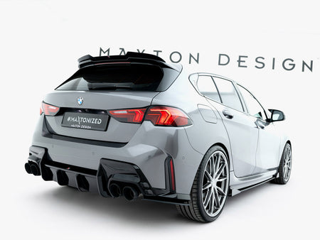 Maxton Design Street PRO Rear Side Splitters V.2 BMW M135i F70 - BM170MCNC-RSD2B - Image 2