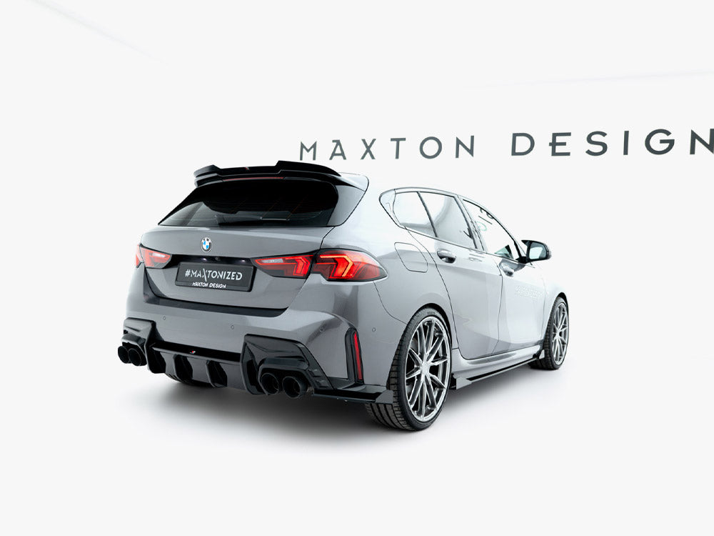Maxton Design Street PRO Rear Side Splitters V.2 + Flaps BMW M135i F70 - BM170MCNC-RSD2B+RSF2G - Image 3