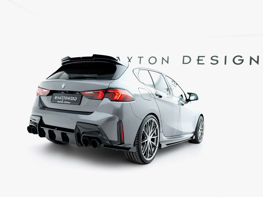 Street PRO Rear Side Splitters V.2 + Flaps BMW M135i F70
