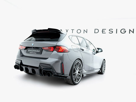 Street PRO Rear Side Splitters V.2 + Flaps BMW M135i F70