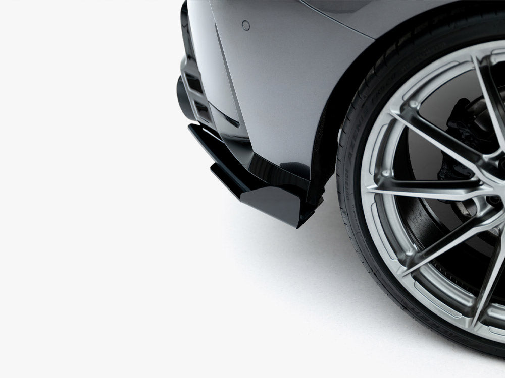 Street PRO Rear Side Splitters V.2 + Flaps BMW M135i F70