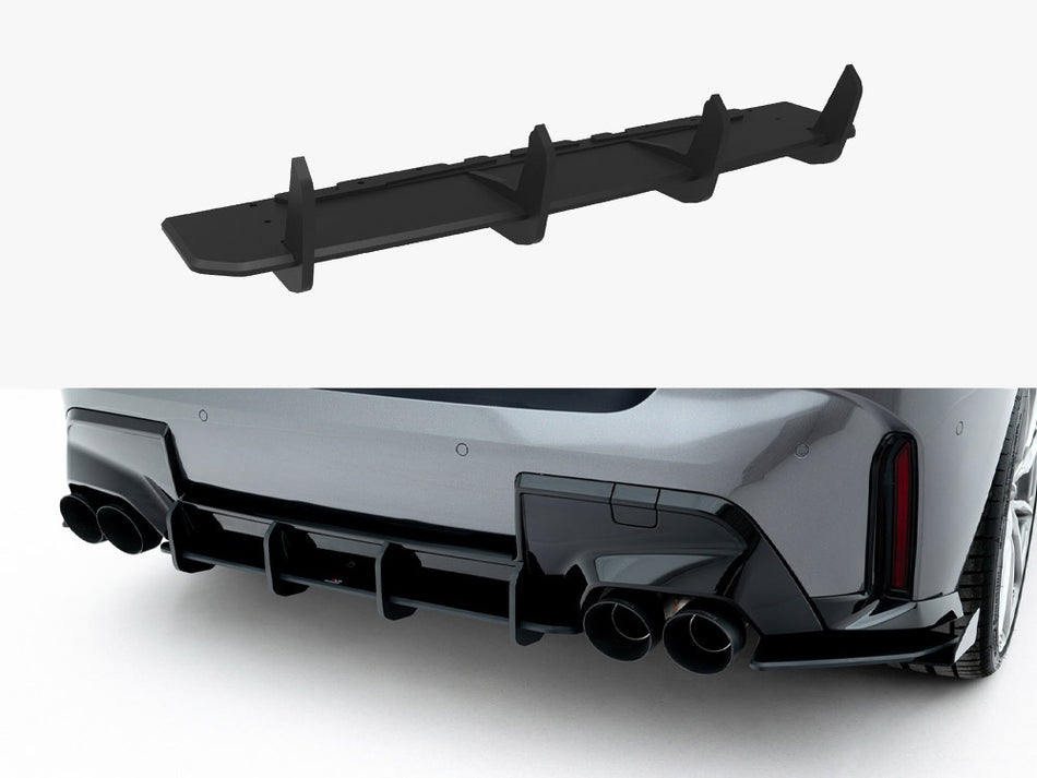 Maxton Design Street PRO Rear Diffuser BMW M135i F70 - BM170MCNC-RS1B - Image 1