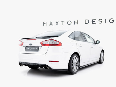 Maxton Design Rear Side Splitters Ford Mondeo ST-Line Sedan Mk4 Facelift - FO-MO-4-STLINE-RSD1G - Image 2