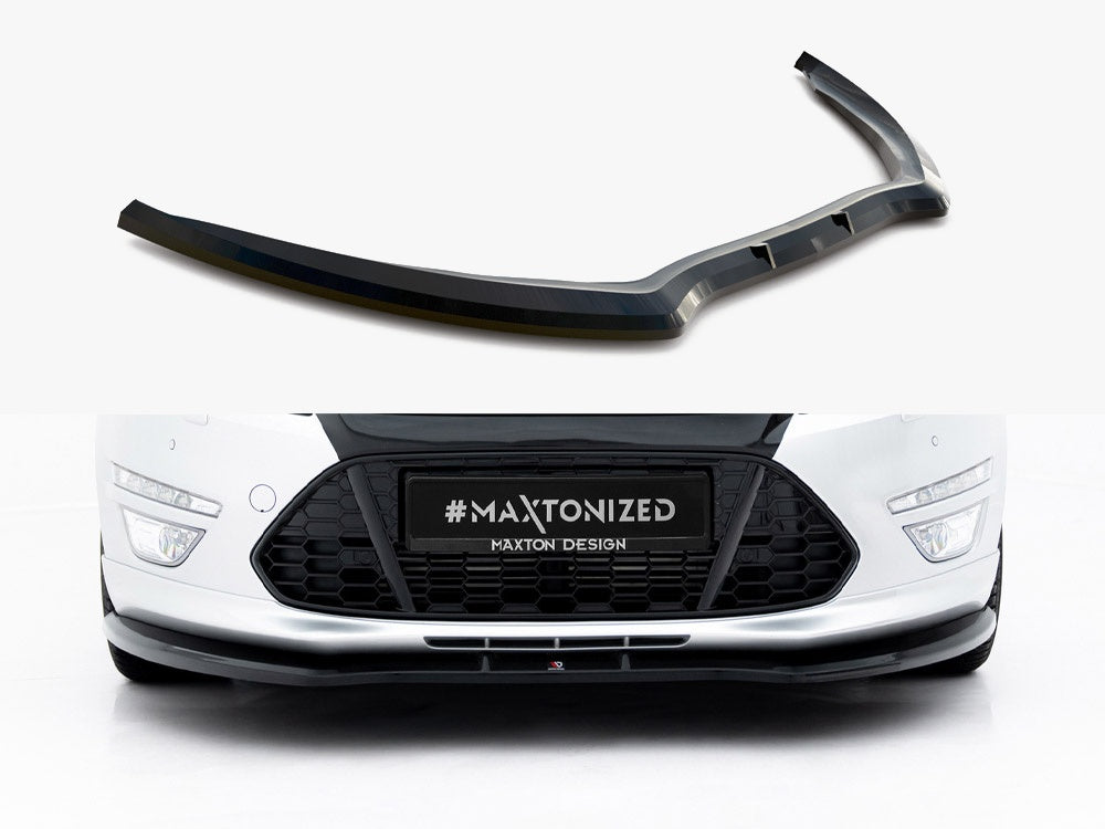Maxton Design Front Splitter V.1 Ford Mondeo ST-Line Sedan Mk4 Facelift - FO-MO-4-STLINE-K-FD1G - Image 1
