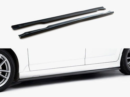 Maxton Design Side Skirts Diffusers Ford Mondeo ST-Line Sedan Mk4 Facelift - FO-MO-4-STLINE-K-SD1G - Image 1