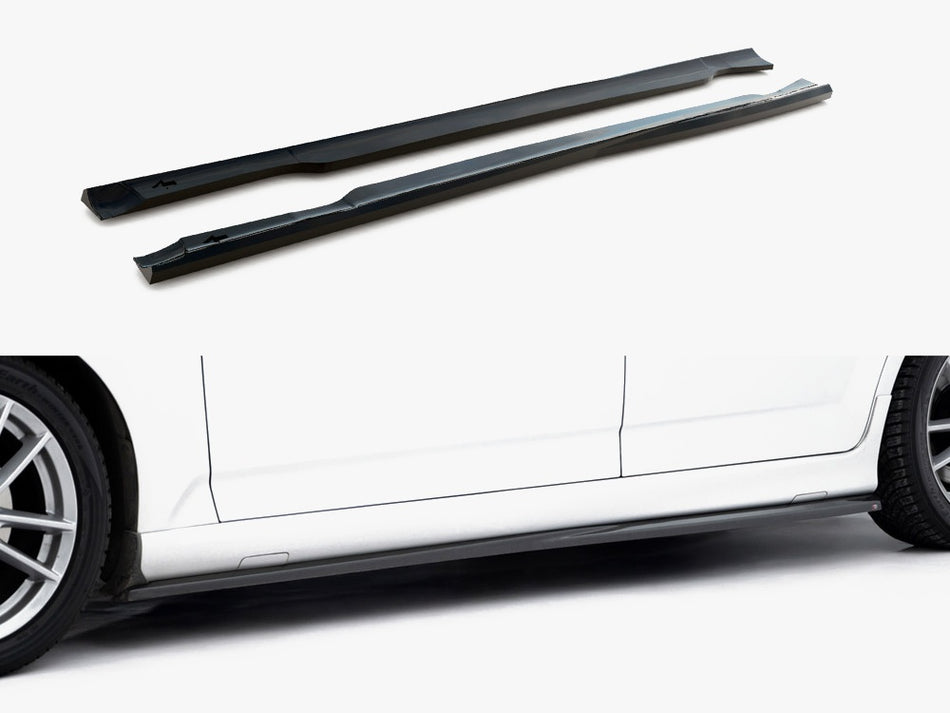 Maxton Design Side Skirts Diffusers Ford Mondeo ST-Line Sedan Mk4 Facelift - FO-MO-4-STLINE-K-SD1G - Image 1