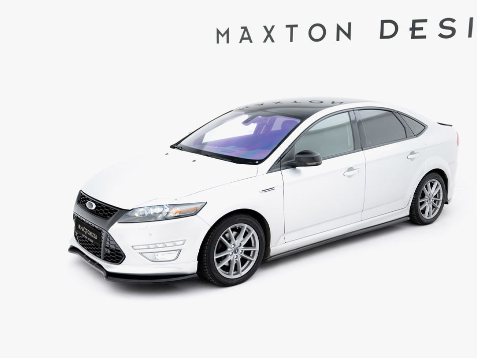 Maxton Design Side Skirts Diffusers Ford Mondeo ST-Line Sedan Mk4 Facelift - FO-MO-4-STLINE-K-SD1G - Image 2