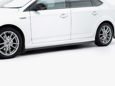 Maxton Design Side Skirts Diffusers Ford Mondeo ST-Line Sedan Mk4 Facelift - FO-MO-4-STLINE-K-SD1G - Image 4