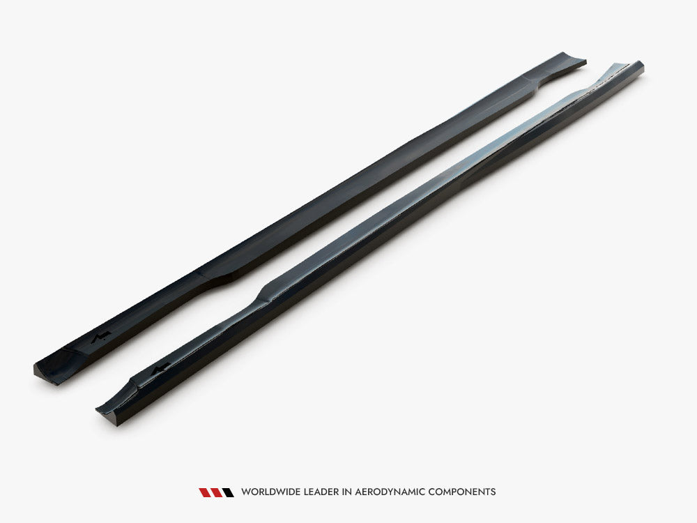 Maxton Design Side Skirts Diffusers Ford Mondeo ST-Line Sedan Mk4 Facelift - FO-MO-4-STLINE-K-SD1G - Image 5