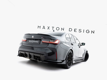 Maxton Design Rear Side Splitters V.5 BMW M3 Sedan / Touring G80 / G81 - BM-3-G80-M-RSD5G - Image 2