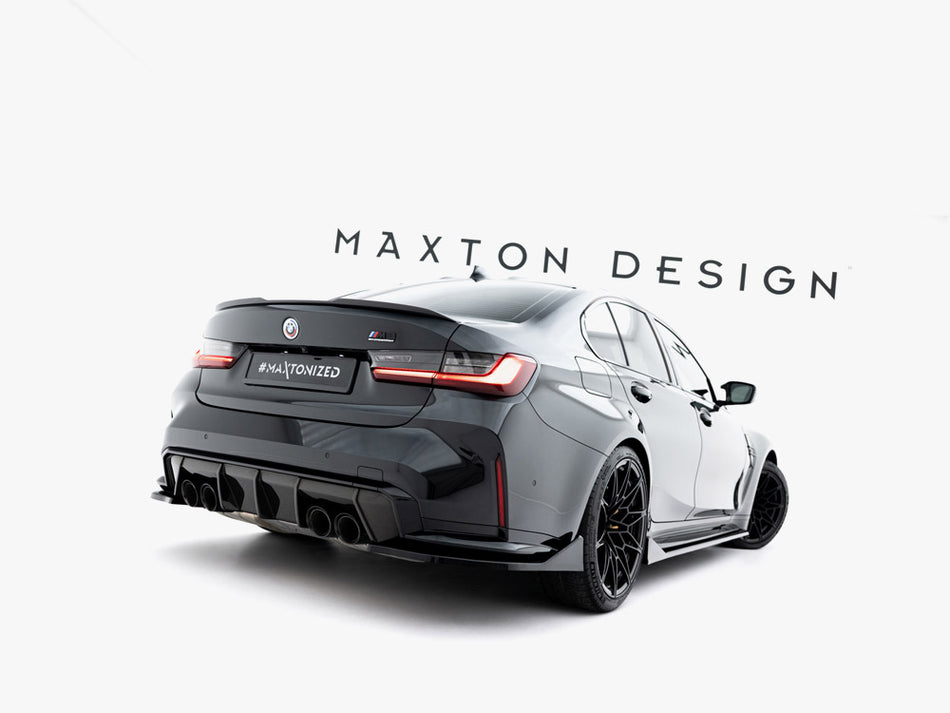 Maxton Design Rear Side Splitters V.5 BMW M3 Sedan / Touring G80 / G81 - BM-3-G80-M-RSD5G - Image 2