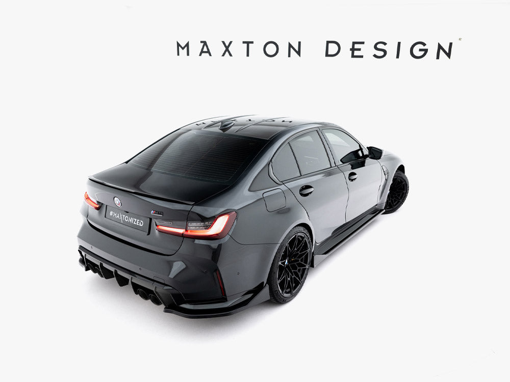 Maxton Design Rear Side Splitters V.5 BMW M3 Sedan / Touring G80 / G81 - BM-3-G80-M-RSD5G - Image 3