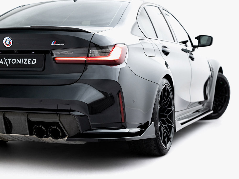 Maxton Design Rear Side Splitters V.5 BMW M3 Sedan / Touring G80 / G81 - BM-3-G80-M-RSD5G - Image 4