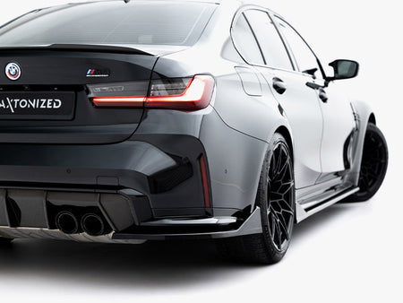 Maxton Design Rear Side Splitters V.5 BMW M3 Sedan / Touring G80 / G81 - BM-3-G80-M-RSD5G - Image 4