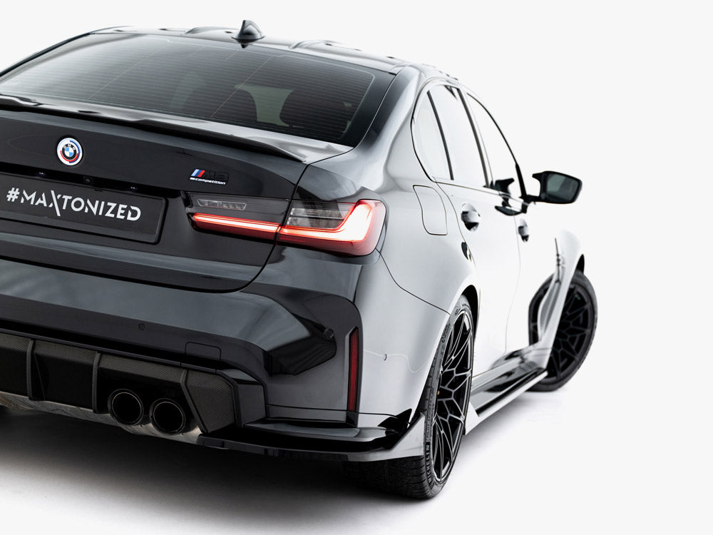 Maxton Design Rear Side Splitters V.5 BMW M3 Sedan / Touring G80 / G81 - BM-3-G80-M-RSD5G - Image 5